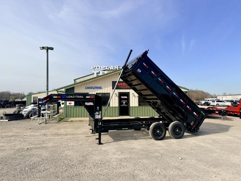 2026 New Load Trail Gooseneck Dump Trailer | 83" X 14' | 14k GVWR | 36" Sides | Telescopic Hoist | Model DG8314