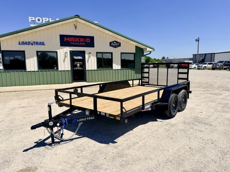 2026 New Load Trail Utility Trailer | 83" X 14' | 7000 lb GVWR | Tandem Axle | 3' Spring Assist Gate | UE8314