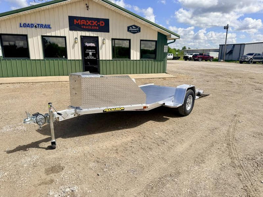 2027 New Aluma Utility Trailer | 63" x 137" | 2990 lb GVWR | Ramp Load | Rock Guard | Aluminum | TK1S-R-RTD