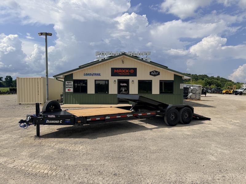 2026 New Diamond C Tilt Equipment Trailer | 82" x 24' | 23k GVWR | Hydraulically Dampened Tilt | 10k Torsion Axles | HDT210