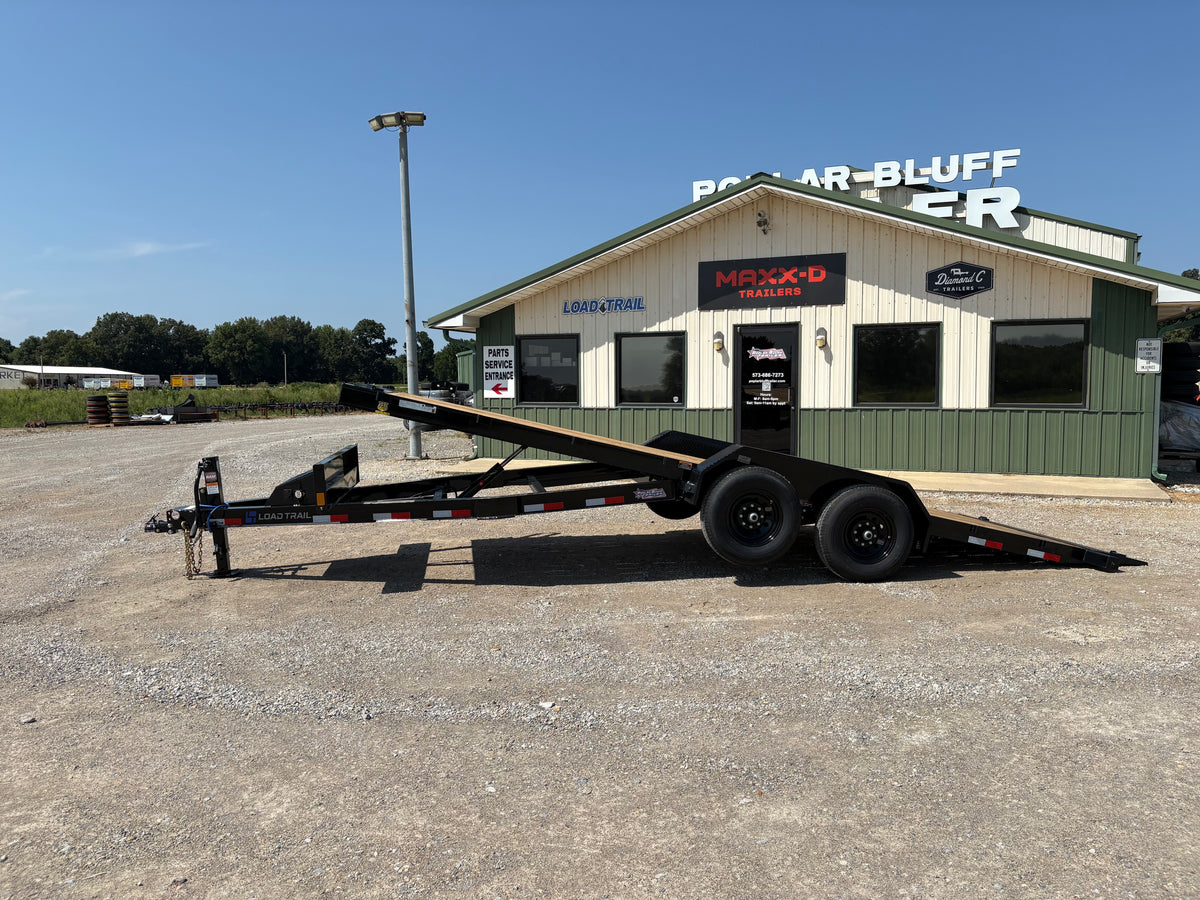 2027 New Load Trail Tilt Trailer | 83" x 22' | 14000 lbs GVWR | Rapid Loader | Sport Box | TUFF Remote | TM8322
