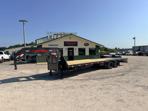 2027 New Maxx-D Gooseneck Trailer | 102" x 30' | 30k GVWR | MAXX Ramps | EOH Brakes | LDB10230