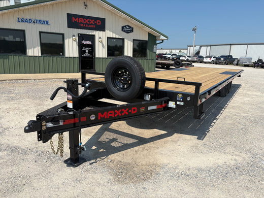2027 New Maxx-D Equipment Trailer | 28' x 102" | 14000 lbs GVWR | Slide-In Ramps | 2 x 7K Axles | DOX10228