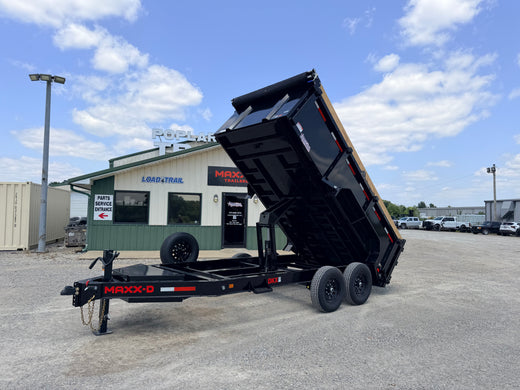 2027 New Maxx-D Dump Trailer | 14' x 83" | 14000 GVWR | 42" High Sides | Scissor Hoist | DKB8314