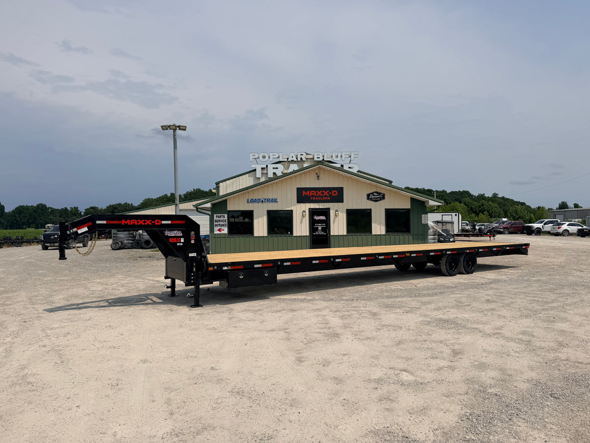 2027 New Maxx-D Gooseneck Trailer | 40' x 102" | 12000 lbs GVWR | Straight Deck | 8k Axles | Model GSB10240