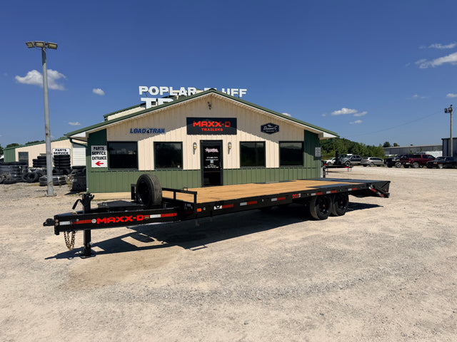 2027 New MAXX-D Equipment Trailer | 24' x 102" | 17.5k GVWR | Deckover | MAXX Ramps | DOB10224