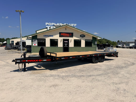 2027 New MAXX-D Equipment Trailer | 24' x 102" | 17,500 lb GVWR | Deckover | MAXX Ramps | Model DOB10224