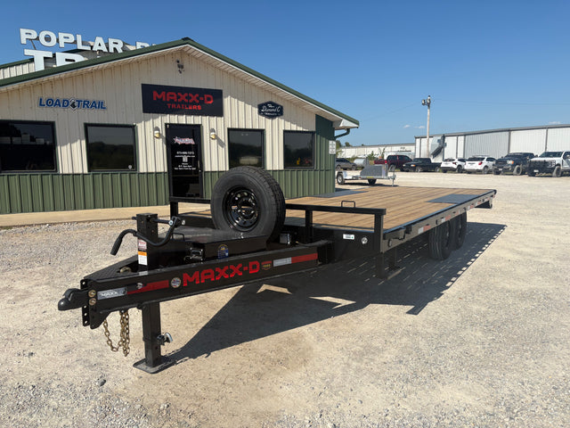 2027 New MAXX-D Equipment Trailer | 20' X 102" | 14k GVWR | I-Beam Frame | 7' Slide-In Ramps | DOB10220