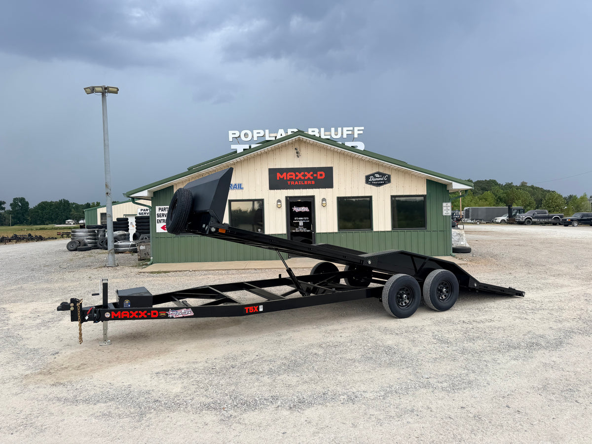 2027 New MAXX-D Tilt Trailer | 22' x 102" | 9990 lb GVWR | Power Tilt | Drive-Over Fenders | Rock Guard | T5X10222