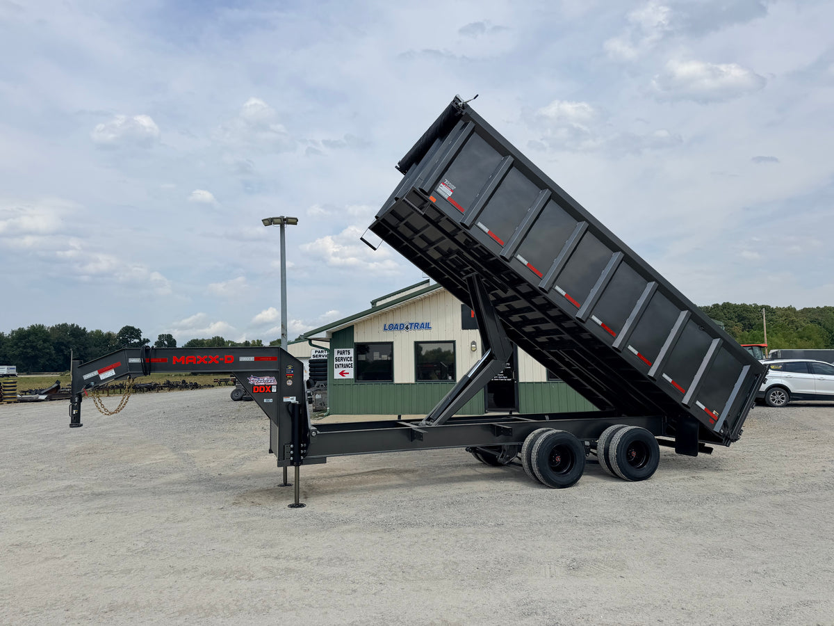 2027 New MAXX-D Dump Trailer | 96" X 20' | 25k GVWR | 4' Sides | Dual 12k Axles | Hydraulic Jacks | DDX9620