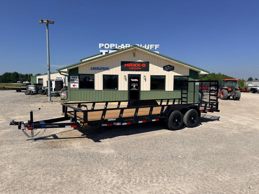 2026 New Load Trail Utility Trailer | 83" x 20' | 9990 GVWR | Tandem Axle | 4' Spring Assist Gate | UE8320
