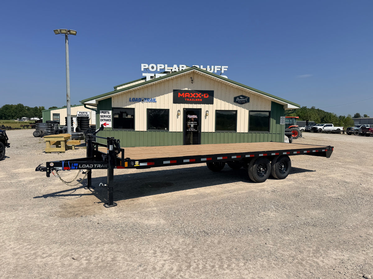 2027 New Load Trail Equipment Trailer | 102" x 24' | 14000 lbs GVWR | Deck Over | Straight Deck | Slide-In Ramps | DK0224