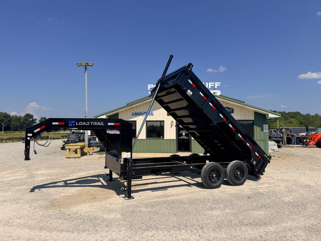 2027 New Load Trail Gooseneck Dump Trailer | 83" x 14' | 14000 GVWR | Telescopic Cylinder | 24" Sides | DG8314