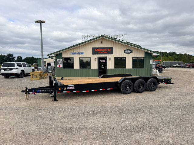 2027 New Load Trail Equipment Trailer | 83" x 24' | 21000 lb GVWR | Triple Axle | MAX Ramps | CH8324