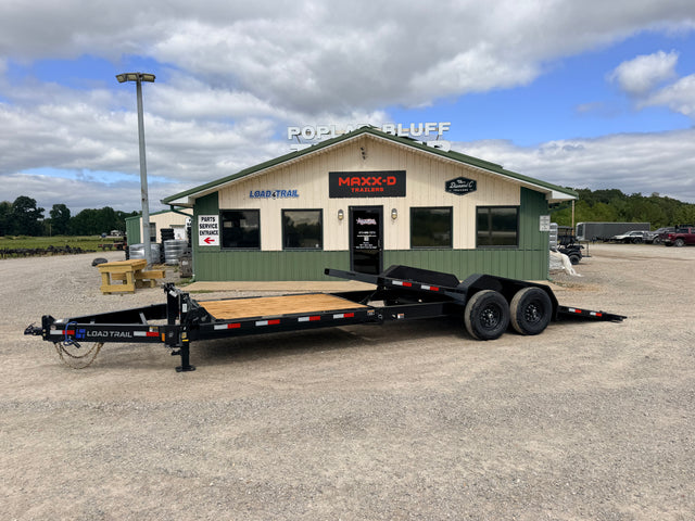 2027 New Load Trail Tilt Trailer | 83" x 24' | 14,000 GVWR | Gravity Tilt | 16' Tilt + 8' Stationary | TH8324
