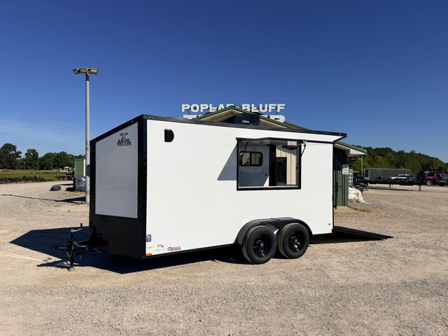 2027 New Anvil Cargo Trailer | 7' X 14' | 7000 lbs GVWR | Concession Package | A/C & Heat | Tandem Axle