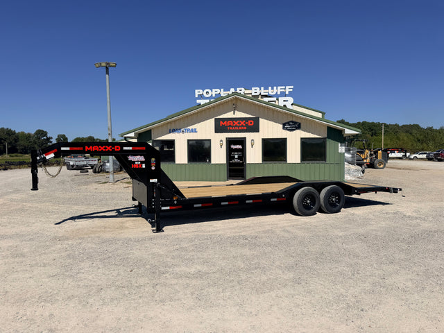 2027 New MAXX-D Gooseneck Car Hauler Trailer | 24' x 102" | 15600 lb GVWR | Slide-In Ramps | Drive-Over Fenders | H6X10224G