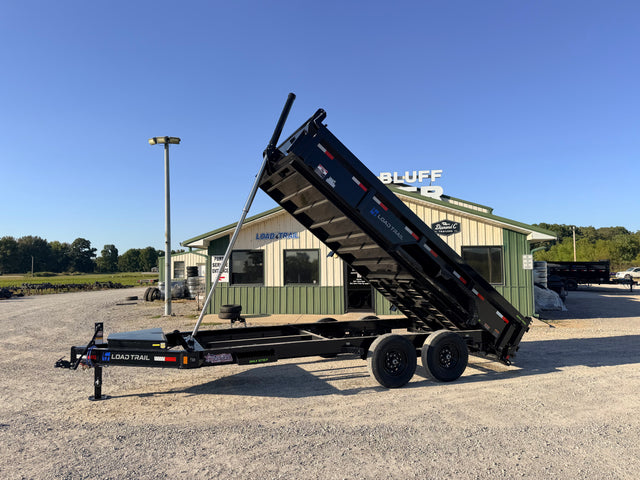 2027 New Load Trail Dump Trailer | 83" x 16' | 14000 lbs GVWR | Telescopic Cylinder | 24" Sides | DL8316