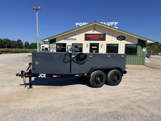 2027 New JCE Fuel Tank Trailer | 17' x 6.8' | 14k GVWR | 990 Gallon Tank | Front Cabinet | Model: 990 Gallon