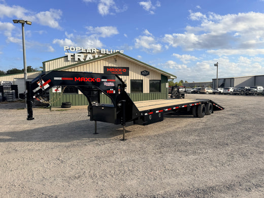2027 New MAXX-D Gooseneck Trailer | 102" x 34' | 25,990 GVWR | Hydraulic Dovetail | 16k Disc Brakes | YDB10234