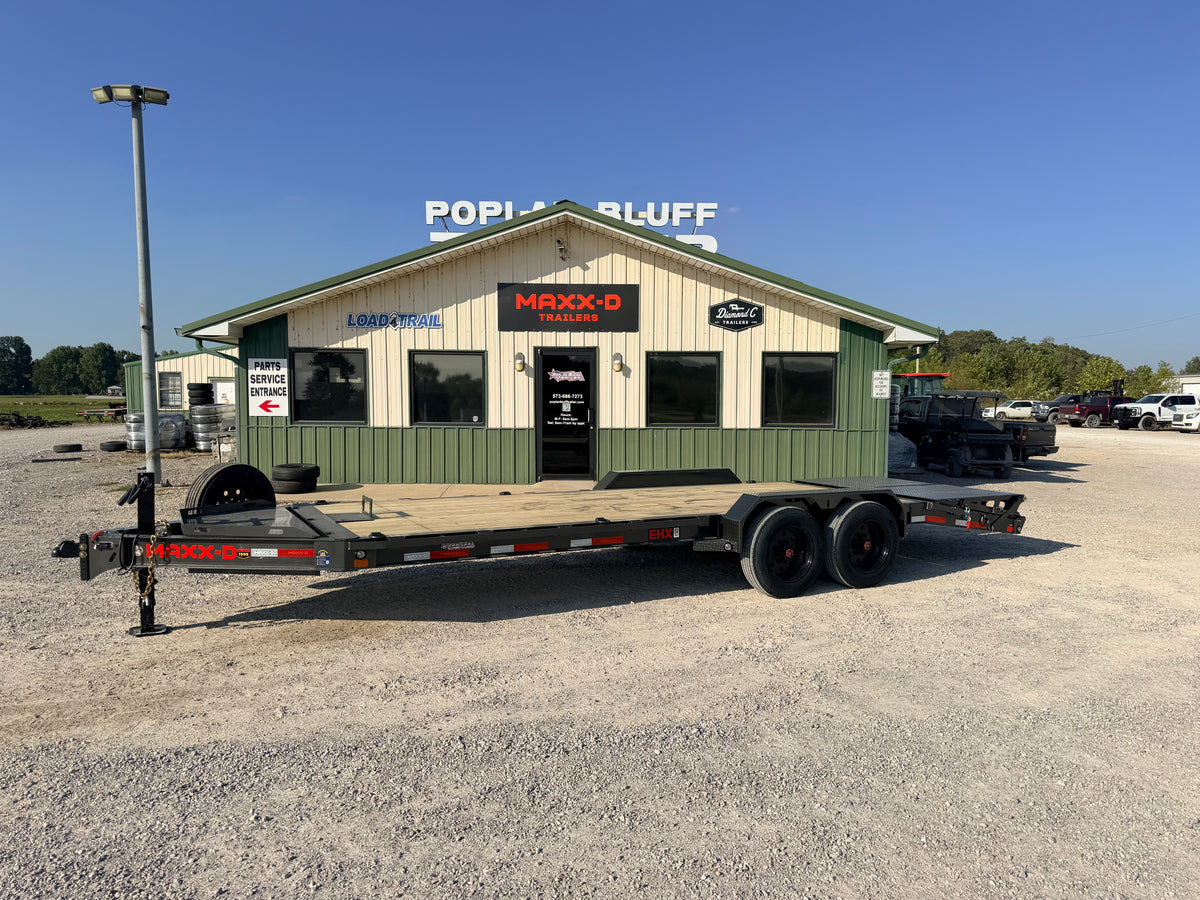 2027 New Rice Tilt Trailer | 82" X 20' | 16000 lb GVWR | Partial Tilt | Dexter Axles | Model PTHDEC20