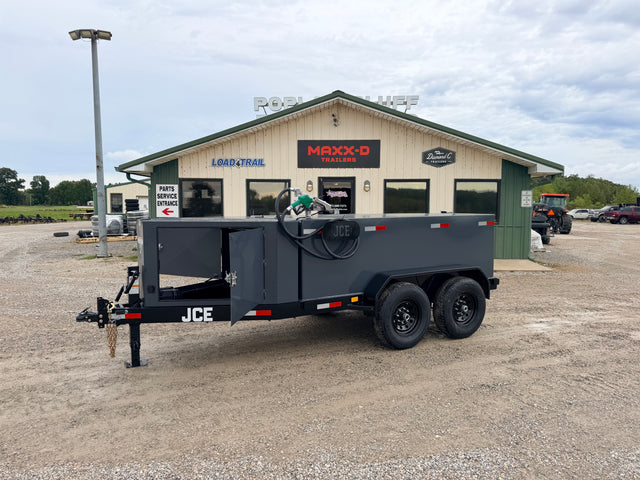 2027 New JCE Fuel Tank Trailer | 17' x 6.8' | 14k GVWR | 990 Gallon Tank | Front Cabinet | Model: N/A
