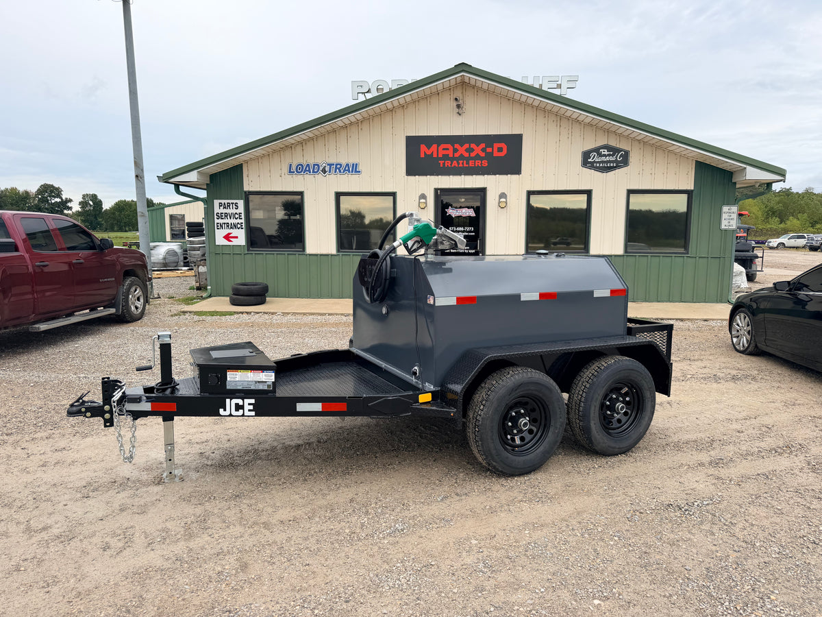 2027 New JCE Fuel Tank Trailer | 500 Gallon | 14k GVWR | Pump Kit | Tandem Axle | Model: 500 Gallon