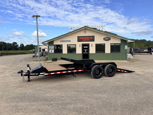 2026 New Rice Tilt Trailer | 82" X 20' | 16,000 lb GVWR | Partial Tilt | 16' Tilt + 4' Stationary | PTHDEC20