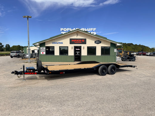 2027 New MAXX-D Car Hauler Trailer | 24' x 102" | 9990 lb GVWR | Drive-Over Fenders | 2' Dovetail | H5X10224