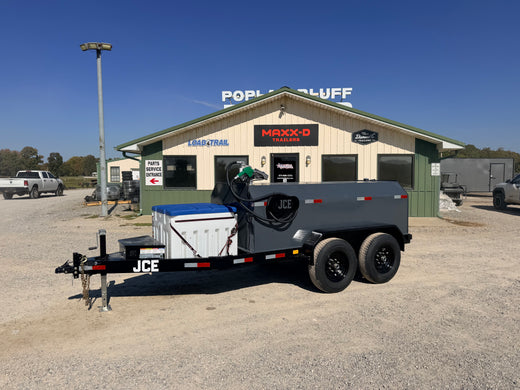 2027 New JCE Fuel Tank Trailer | 17' X 6.8' | 14k GVWR | 990 Gallon Tank | 80 Gallon DEF Tank | With Pump