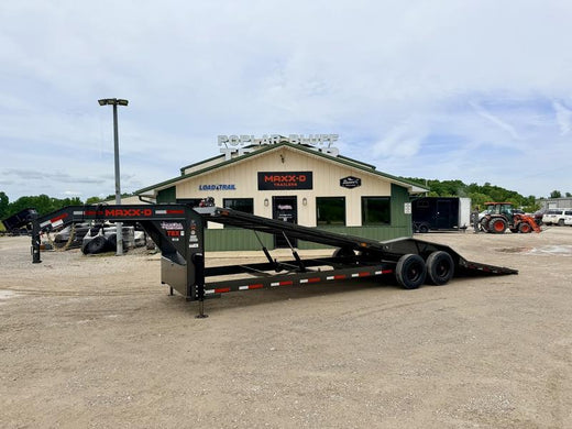 2027 New Maxx-D Tilt Trailer | 102" x 28' | 18k GVWR | Gooseneck | Power Tilt | 12k Winch | T8X10228G