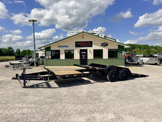2026 New Load Trail Tilt Trailer | 83" X 22' | 14k GVWR | Gravity Tilt | 16' + 6' Stationary Deck | TH8322
