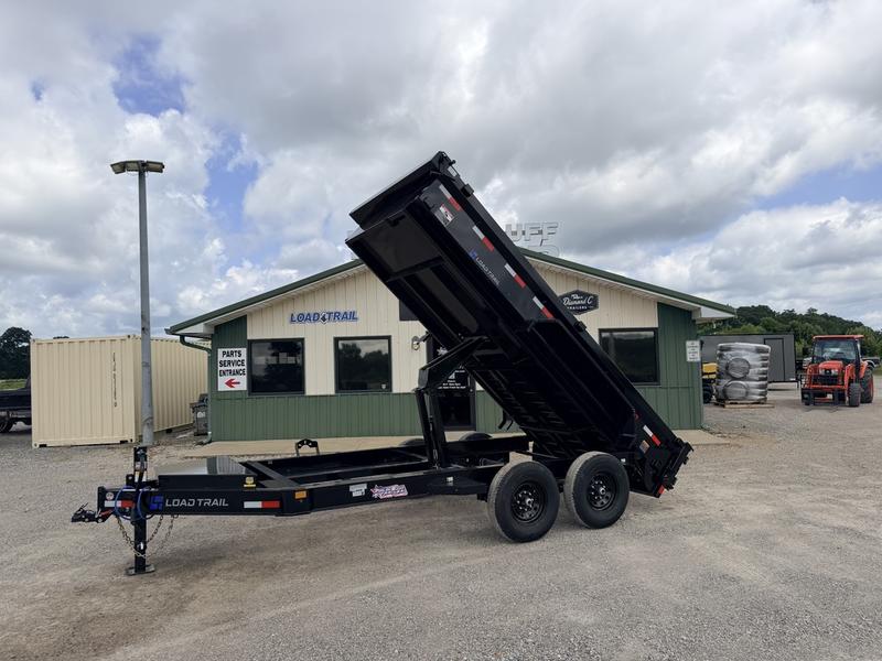 2026 New Load Trail Dump Trailer | 7' X 14' | 14k GVWR | Scissor Hoist | 18" Sides | DE8314