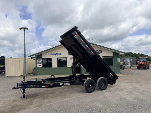2026 New Load Trail Dump Trailer | 7' X 14' | 14k GVWR | Scissor Hoist | 18" Sides | DE8314