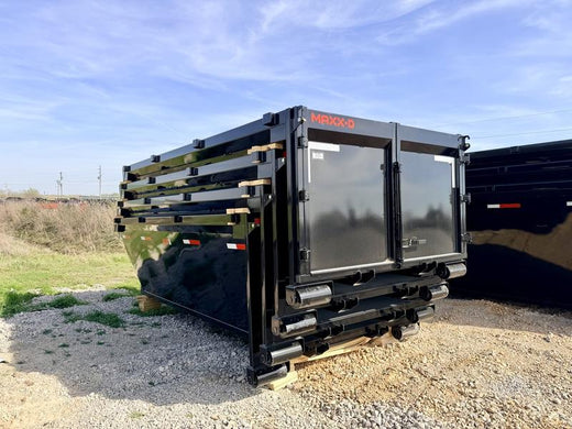 2026 New Maxx-D Roll-Off Dump Trailer | 14' X 5' | 14000 lb GVWR | 13 Cubic Yard Bin | 4' Tall Sides | ROX 14'