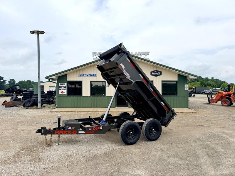 2027 New Maxx-D Dump Trailer | 5' x 10' | 9990 lbs GVWR | Telescopic Hoist | Tarp & Ramps | D6B6010