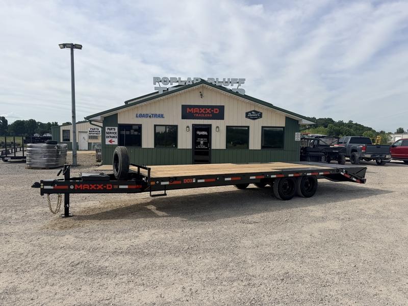 2027 New Maxx-D Equipment Trailer | 102" x 24' | 17500 lbs GVWR | MAXX Ramps | I-Beam Deckover | DOB10224