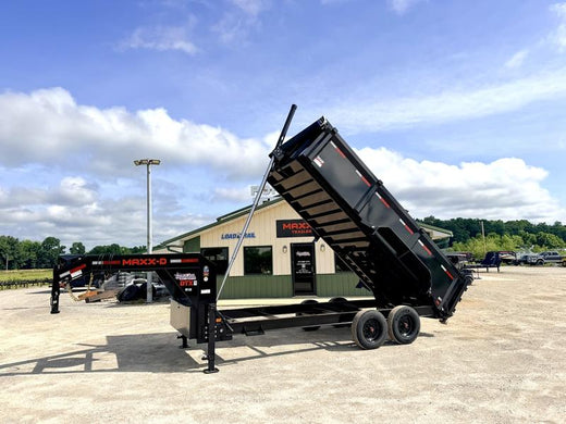 2027 New Maxx-D Gooseneck Dump Trailer | 83" x 16' | 18,000 lb GVWR | Telescopic Hoist | 3' Sides | DTB8316G