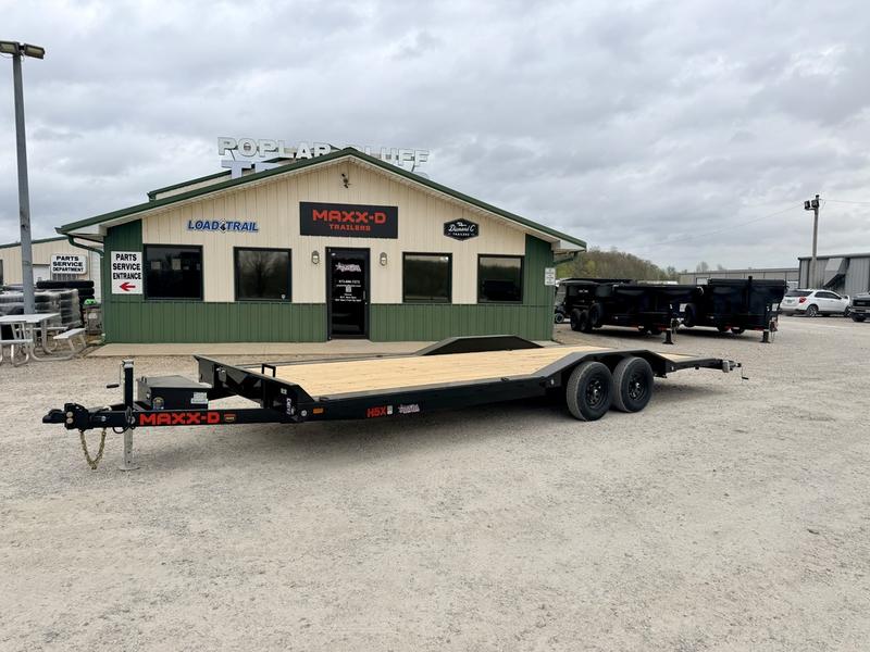 2026 New Maxx-D Car Hauler Trailer | 24' x 102" | 9990 GVWR | Drive-Over Fenders | 5' Slide-In Ramps | H5X10224