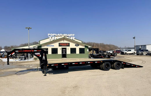 2026 New Maxx-D Gooseneck Trailer | 32' x 102" | 25,990 LB GVWR | Hydraulic Dovetail | Engineered Frame | YDX10232