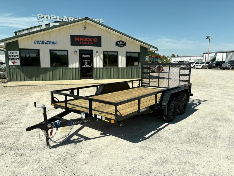 2026 New Load Trail Utility Trailer | 83" x 14' | 7000 lb GVWR | Tandem Axle | 3' Spring Assist Gate | UE8314