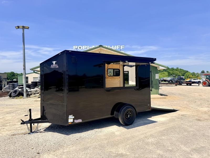 2026 New Anvil Cargo Trailer | 6' X 12' | 5200 lbs GVWR | Concession Package | 7' Interior Height | Model: 6' x 12' Single Axle Concession/Vendor Pack