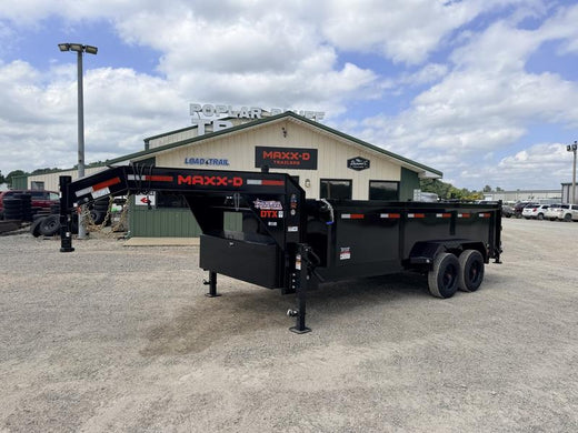 2027 New Maxx-D Gooseneck Dump Trailer | 83" x 16' | 18,000 lb GVWR | Telescopic Hoist | 3' Sides | DTB8316G