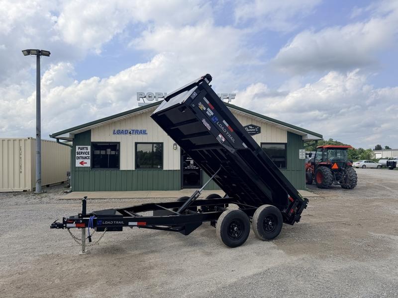 2026 New Load Trail Dump Trailer | 6' x 12' | 9990 GVWR | Tandem Axle | Tarp Kit | Slide-In Ramps | DE7212