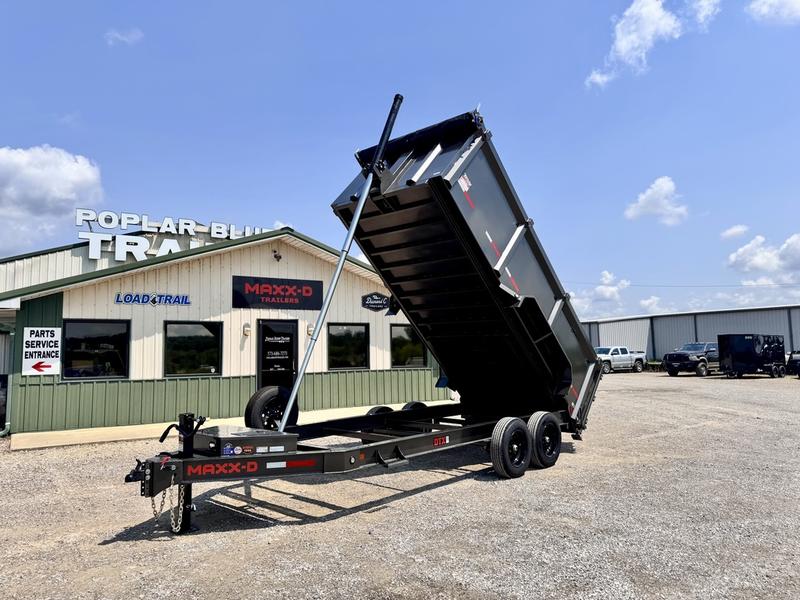 2026 New Maxx-D Dump Trailer | 16' x 83" | 17,500 lb GVWR | Telescopic Cylinder | 4' Sides | DTX8316