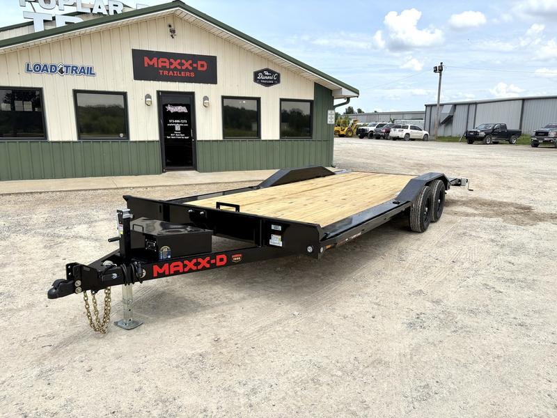 2027 New Maxx-D Car Hauler Trailer | 102" x 22' | 9990 lb GVWR | Drive-Over Fenders | 5' Slide-In Ramps | H5X10222