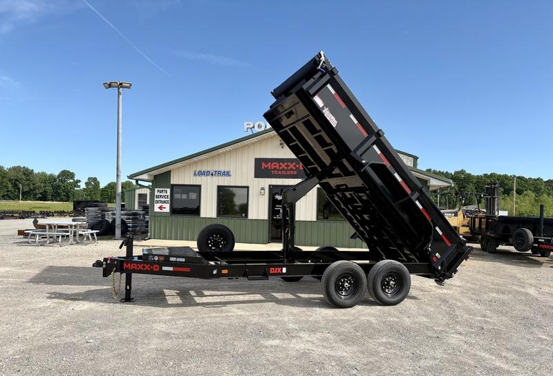 2027 New Maxx-D Dump Trailer | 83" x 14' | 14k GVWR | 2' Solid Sides | Wireless Remote | Model DJB8314