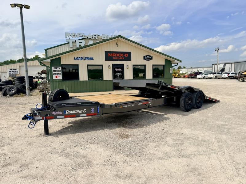 2026 New Diamond C Tilt Trailer | 24' x 102" | 23k GVWR | Max Width | Gravity / Powered Tilt | Model HXD210