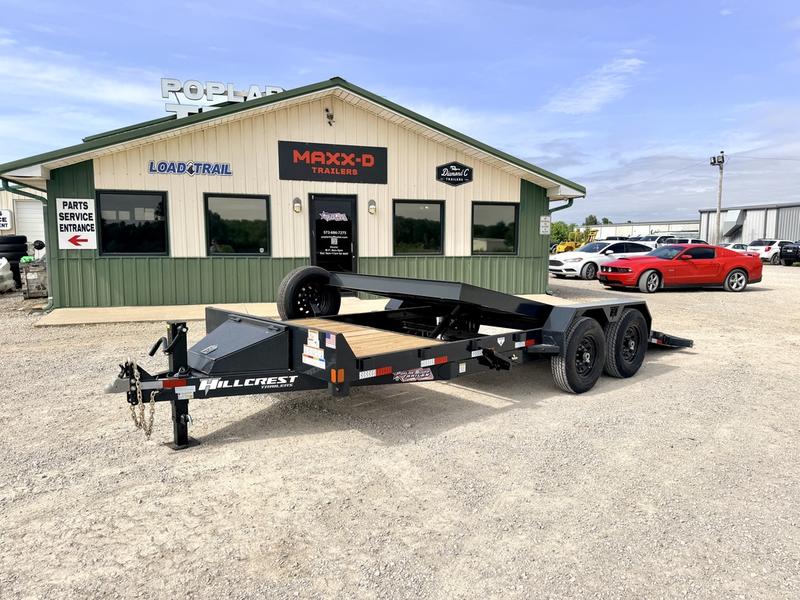 2026 New Hillcrest Tilt Trailer | 20' x 82" | 14k GVWR | Gravity Tilt | 16' Tilt + 4' Stationary | HTT