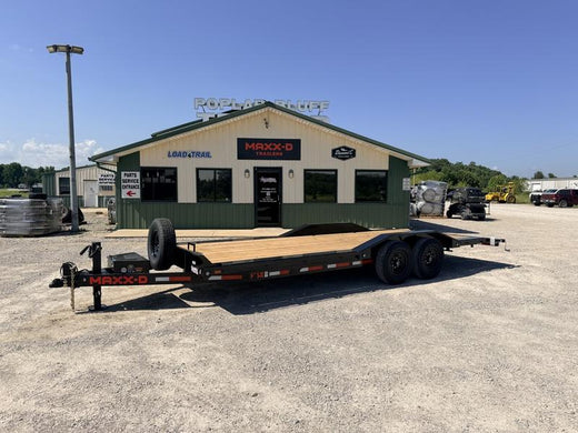 2027 New Maxx-D Equipment Trailer | 22' x 102" | 14k GVWR | 2' Dovetail | Slide-In Ramps | H6X10222